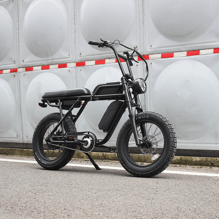 Ripper Pro - Dual - Battery 48V 750W Moto Style Electric Bike - Moto Style Bike - RST010Y - 801 - 2 eBike Super Shop