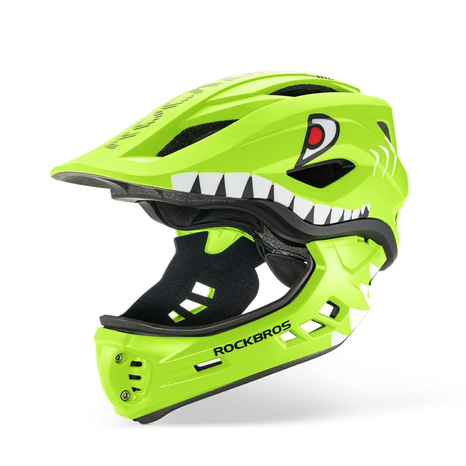 child full face motorcycle helmet Kids Full-Face Bike Cartoon for Boys and Girls Size:C1-3