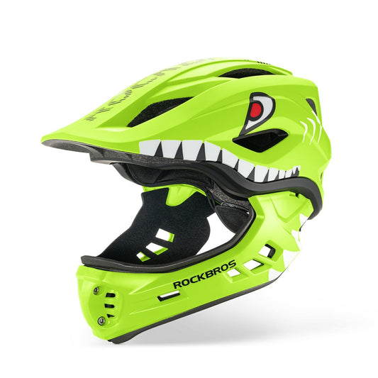 Kids Full-Face Bike Helmet Cartoon for Boys and Girls
