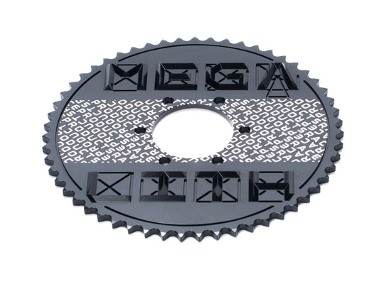 Stomp Ebox Dragster Megalith Sprocket 219H in black, shown from a side angle against a plain background
