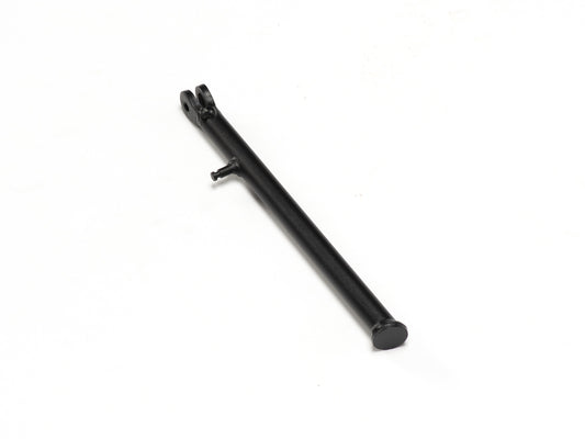 Stomp Ebox side stand, 240mm length, shown in a product image with a black metal finish and mounting bracket.