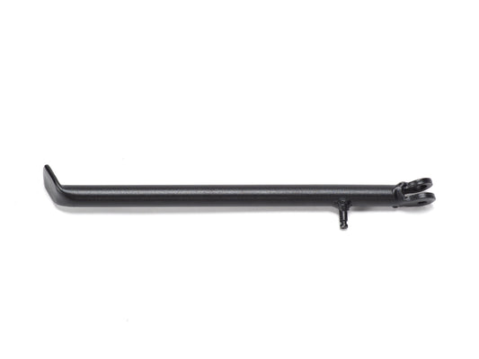 Side view of the Stomp Ebox 290mm side stand, showing its metal construction and mounting bracket.
