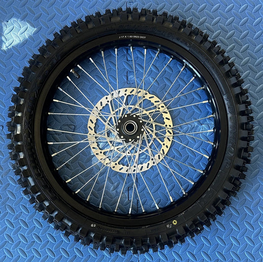 Throne eMoto Wheel Set CST Knobby 17" Front Wheel & Tire Set for Electric dirt bikes *Does not include rotor or sprocket* - Throne Wheel & Tire Set - Throne | CST | 17 inch | Front Wheel & Tire Set eBike Super Shop