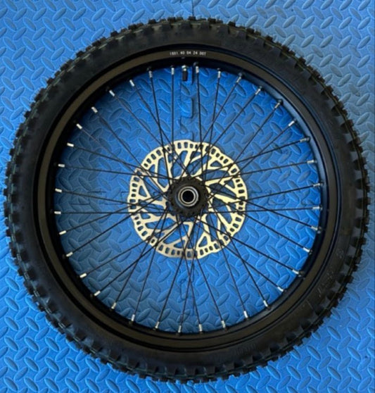 Throne eMoto Wheel Set CST Knobby 19" Front Wheel & Tire Set for Electric Dirt Bikes *Does not include rotor or sprocket* - Throne Wheel & Tire Set - Throne | CST | 19 inch | Front Wheel & Tire Set eBike Super Shop