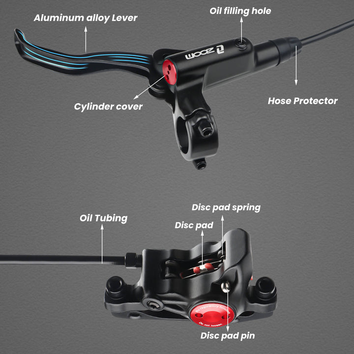 ZOOM HB-875E/876E Electric Bike Hydraulic Disc Brake