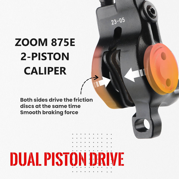 ZOOM HB-875E/876E Electric Bike Hydraulic Disc Brake